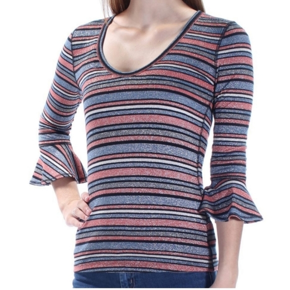 ❌SOLD❌ Free People Surprise Party Multi Color Top… - Picture 2 of 8